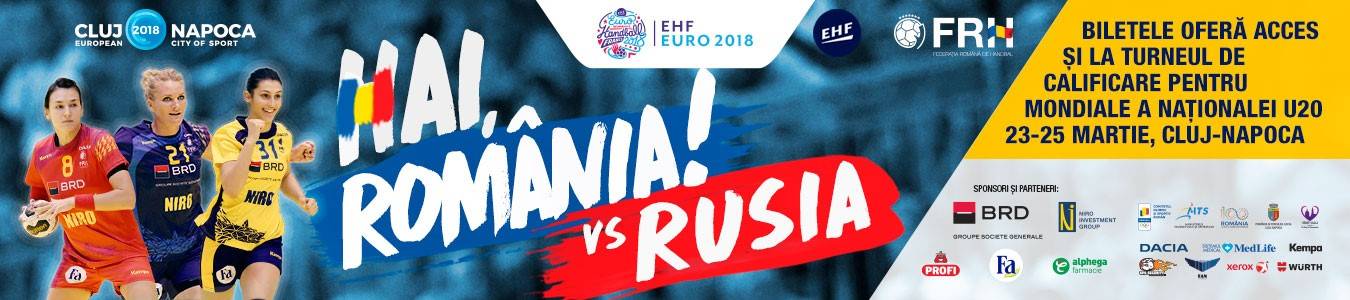 Handbal Feminin: Romania – Rusia