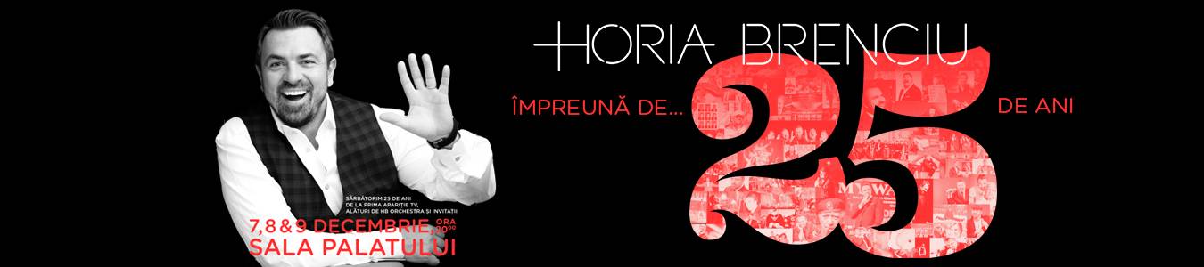 HORIA BRENCIU IMPREUNA DE 25 DE ANI
