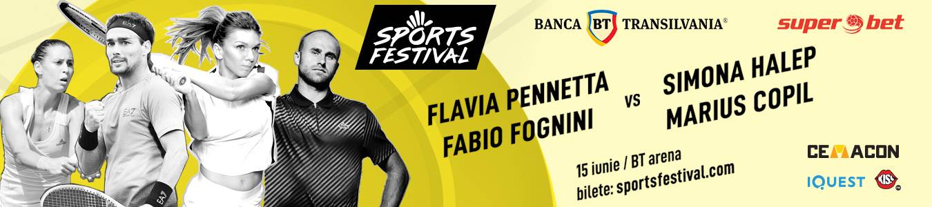 Sports Festival | Tennis Demo: Team Romania vs Team Italy 