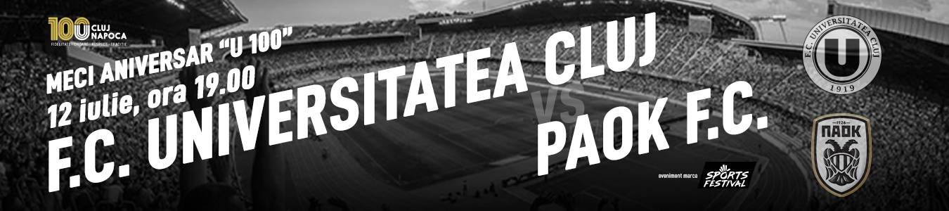 Meci aniversar U100 - Peluza Sepcile Rosii Inel 1