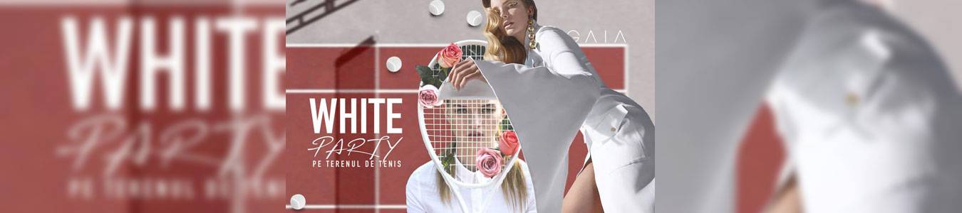 WHITE PARTY PE TERENUL DE TENIS