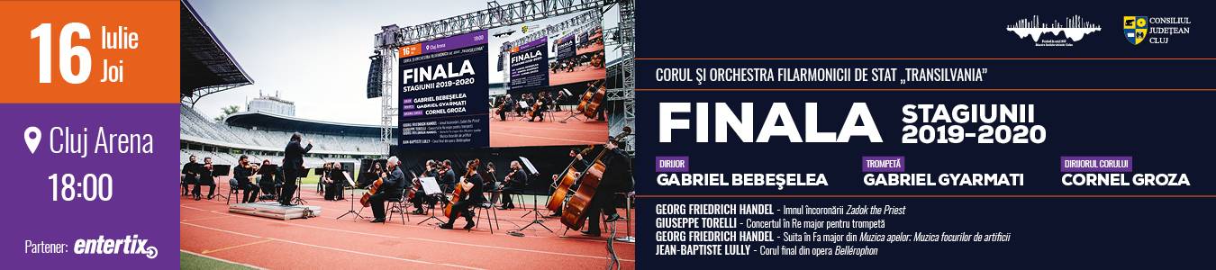 Corul si Orchestra Filarmonicii de Stat Transilvania Finala stagiunii 2019-2020