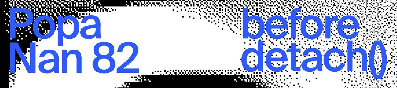 before detach ()