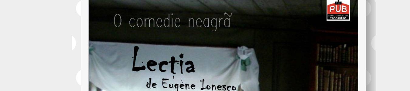 Lectia de Eugene Ionesco