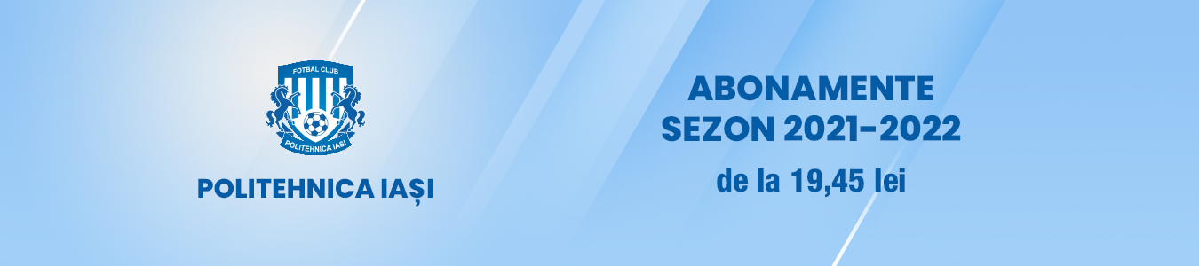 Abonament CSM Poli Iasi - Sezon 2021/2022