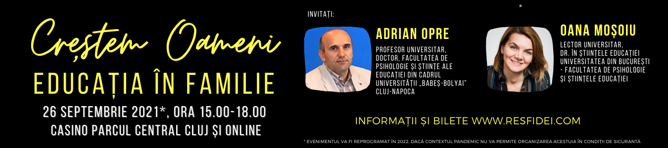 Crestem Oameni, Educatia in familie