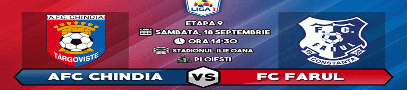 AFC CHINDIA TARGOVISTE - FC FARUL