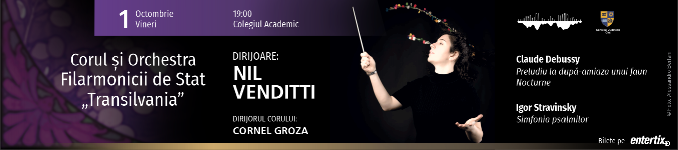 Concert vocal simfonic – dirijoare Nil Venditti 