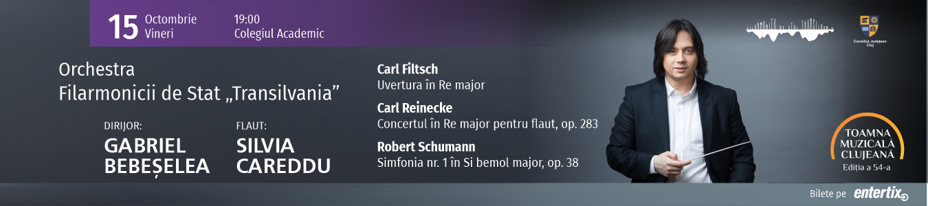 Orchestra Filarmonicii de Stat „Transilvania” - dirijor Gabriel Bebeselea 
