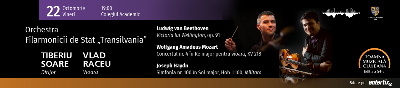 Orchestra Filarmonicii de Stat „Transilvania” - dirijor Tiberiu Soare 