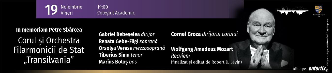 Concert vocal-simfonic - In memoriam Petre Sbarcea