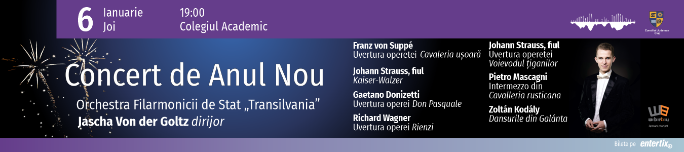 Concert de Anul Nou - Jascha Von der Goltz dirijor
