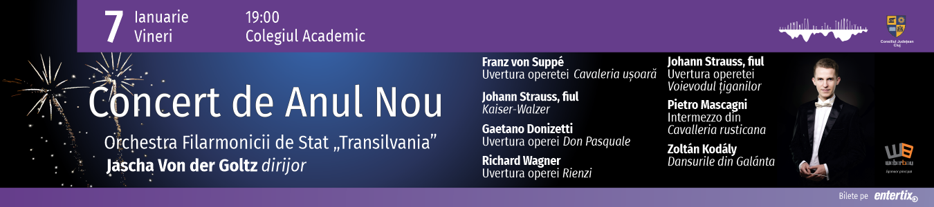 Concert de Anul Nou - Jascha Von der Goltz dirijor