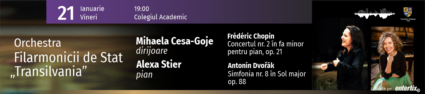Concert simfonic - dirijoare Mihaela Cesa-Goje