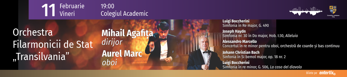 Concert simfonic - dirijor Mihail Agafita 