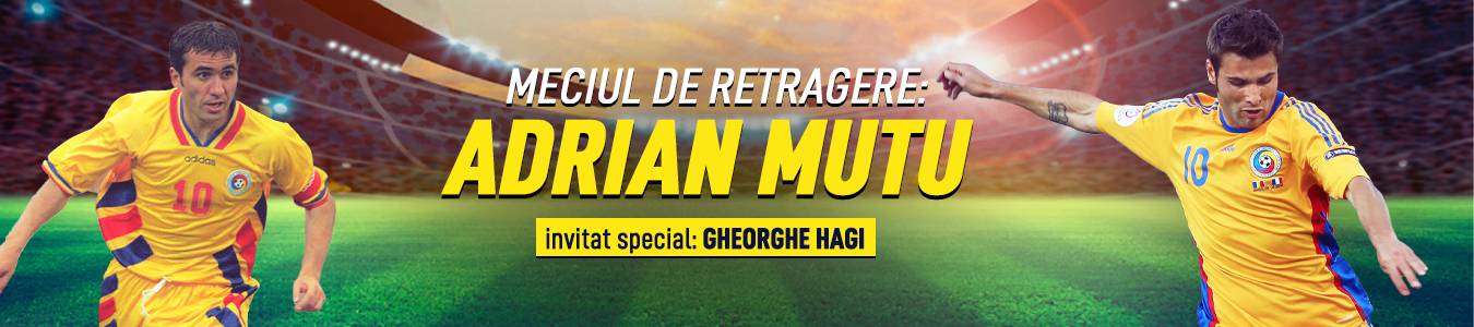 Team Romania vs World Stars, meciul de retragere al lui Adrian Mutu.