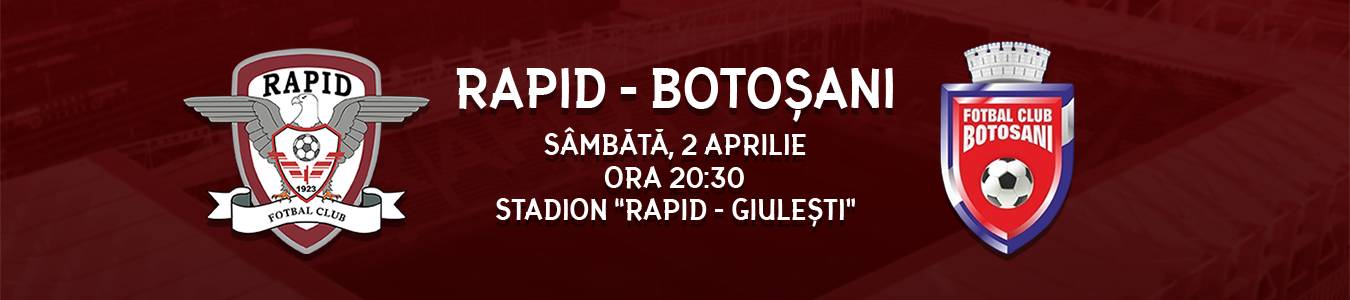 FC RAPID 1923 VS. AFC Botosani