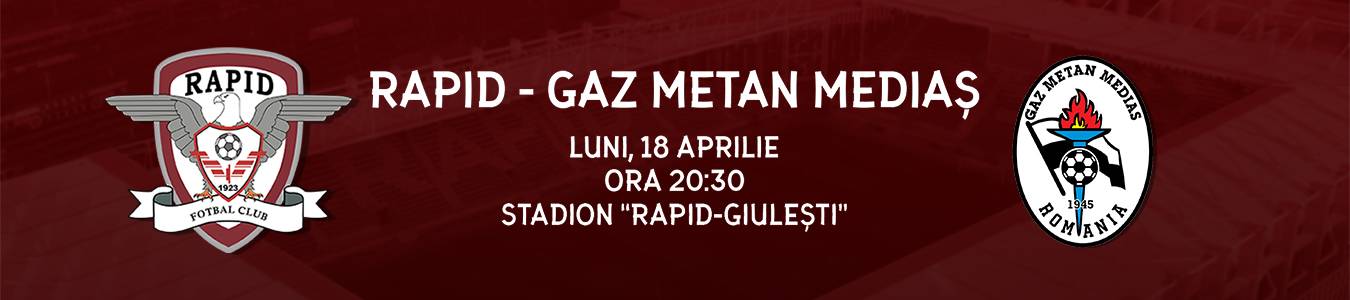 FC RAPID 1923 VS. Gaz Metan Medias