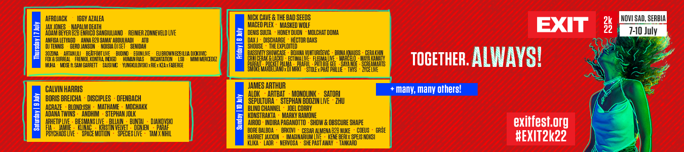 EXIT FESTIVAL 2022