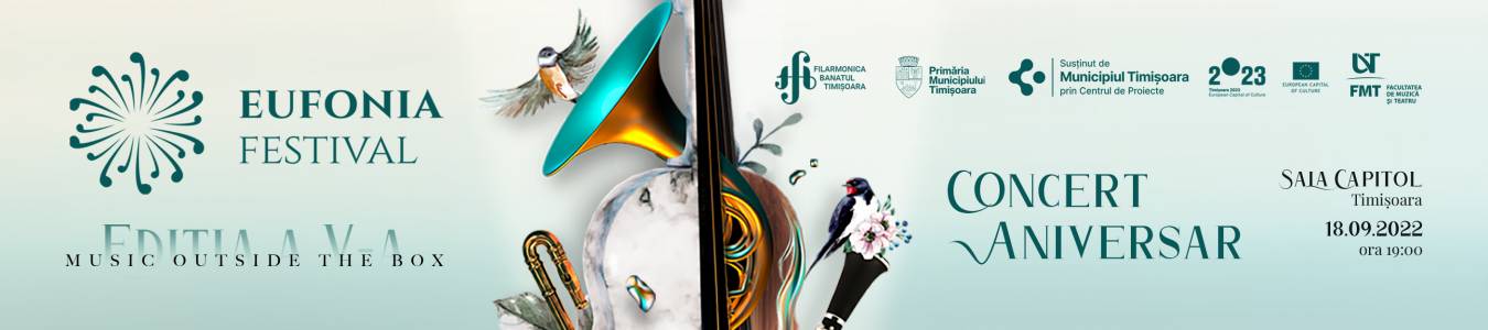 Concert Aniversar – Sala Capitol a Filarmonicii Banatul