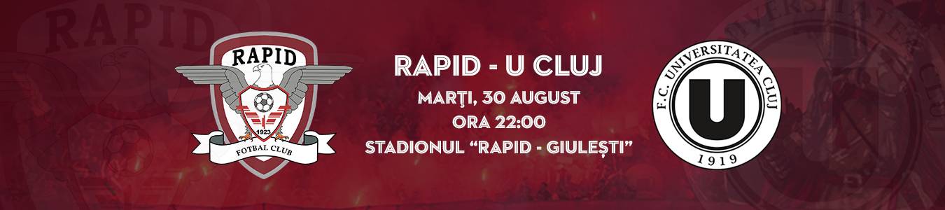 FC RAPID 1923 VS. U CLUJ
