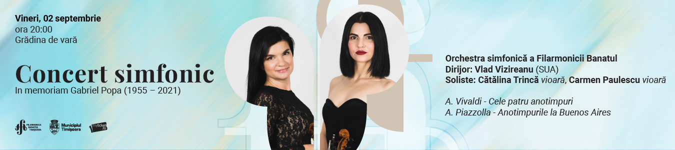 Concert simfonic – In memoriam Gabriel Popa (1955 - 2021)