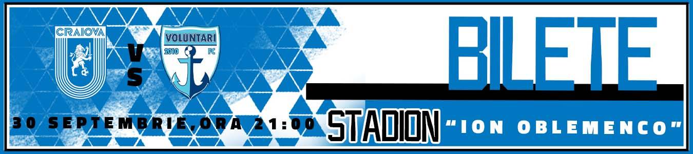 UNIVERSITATEA CRAIOVA - FC VOLUNTARI