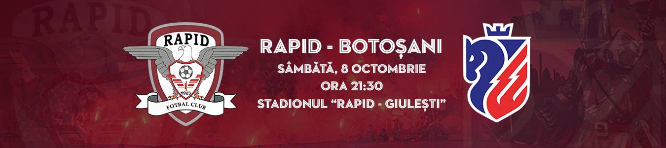 FC RAPID 1923 VS. FC BOTOSANI