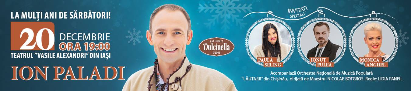 La multi ani, de sarbatori, cu Ion Paladi si Orchestra Lautarii 