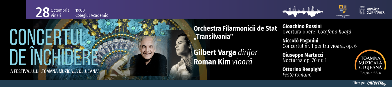 Concertul de inchidere a Festivalului „Toamna Muzicala Clujeana”