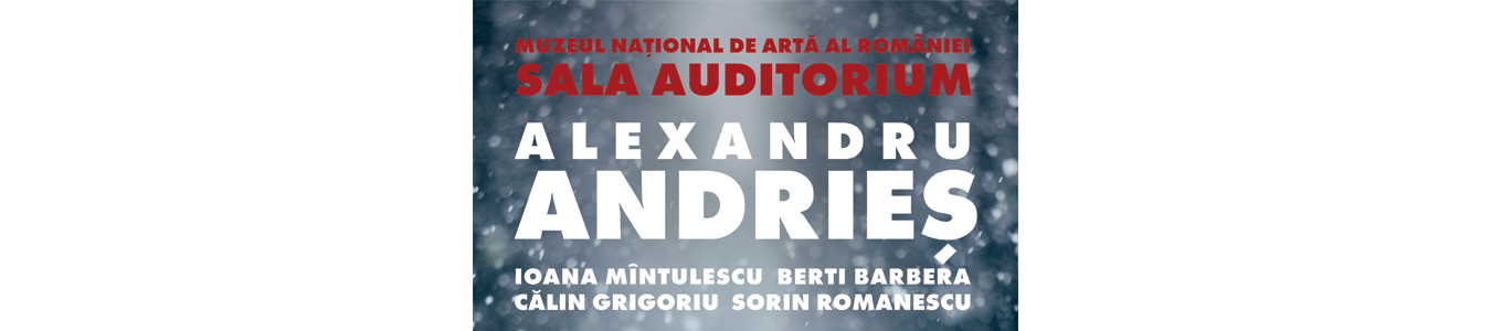 Alexandru Andries la Auditorium
