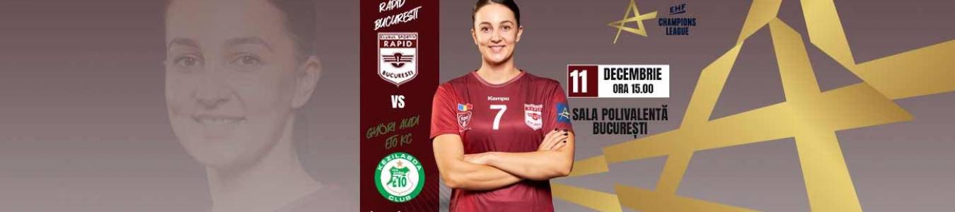 CS Rapid Bucuresti - Gyori Audi ETO KC 