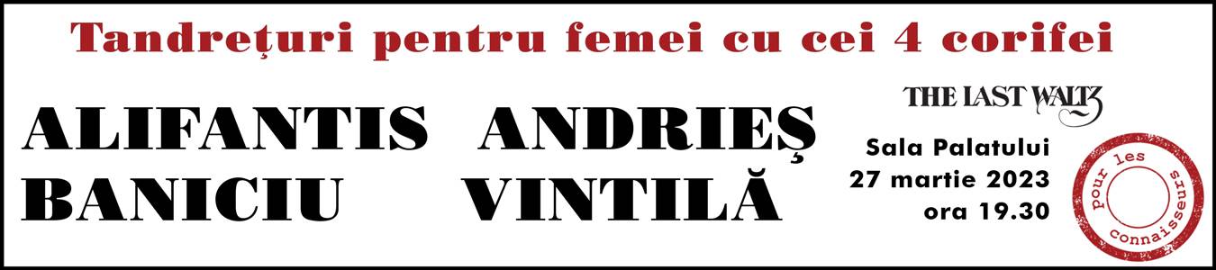 TANDRETURI PENTRU FEMEI CU CEI PATRU CORIFEI ALIFANTIS, ANDRIES, BANICIU, VINTILA