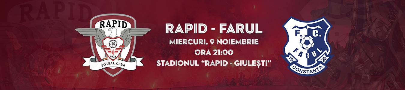 FC Rapid 1923 -  Farul Constanta