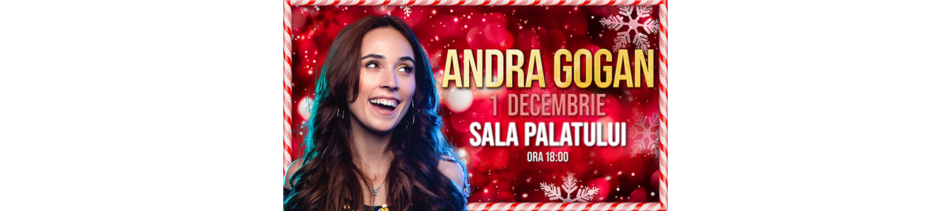 CONCERT DE CRACIUN ANDRA GOGAN