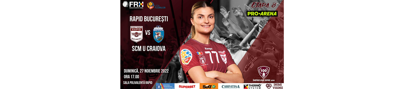 HANDBAL CS RAPID BUCURESTI - SCM U Craiova