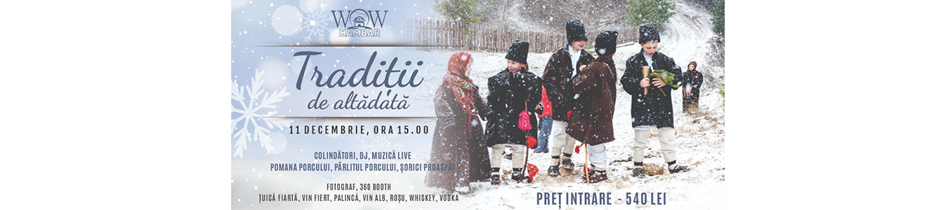 Traditii de altadata