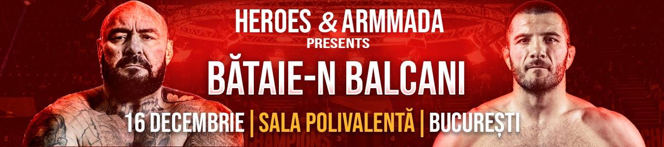 Gala Heroes MMA - Bataie-n Balcani