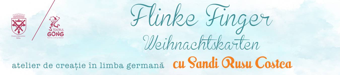 Kreativ Workshop „Flinke Finger” – Weihnachtskarten/ Atelierul de creatie „Flinke Finger” – Felicitari pentru Sarbatorile de iarna
