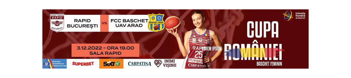 BASCHET CS Rapid Bucuresti - FCC BASCHET UAV ARAD