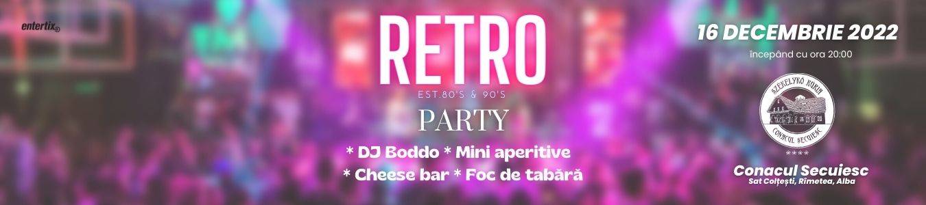 Seara Retro la Conac!