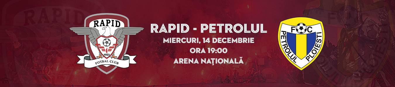 FC RAPID 1923 VS. FC Petrolul Ploiesti