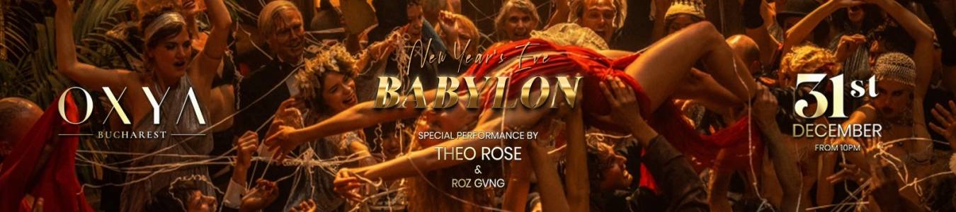 NEW YEAR’S EVE  @OXYA Bucharest  