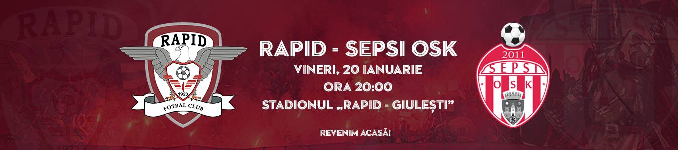 FC Rapid 1923 -  Sepsi OSK