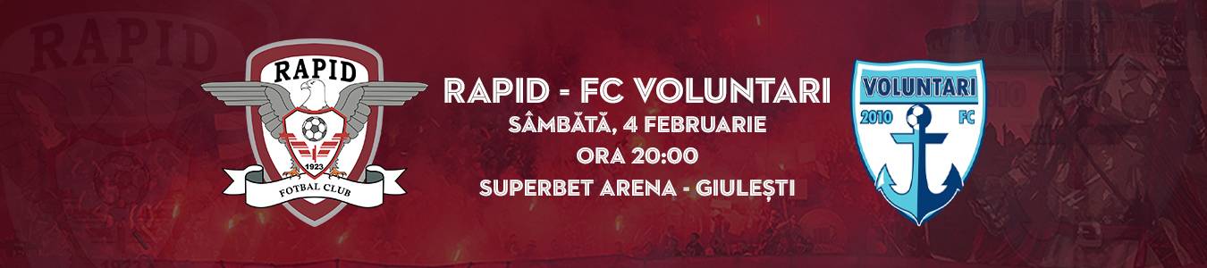 FC Rapid 1923 -  FC VOLUNTARI