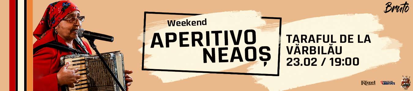 Aperitivo NEAOS | Taraful de la Varbilau la BRUTO 