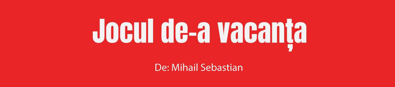 Jocul de-a vacanta Premiera