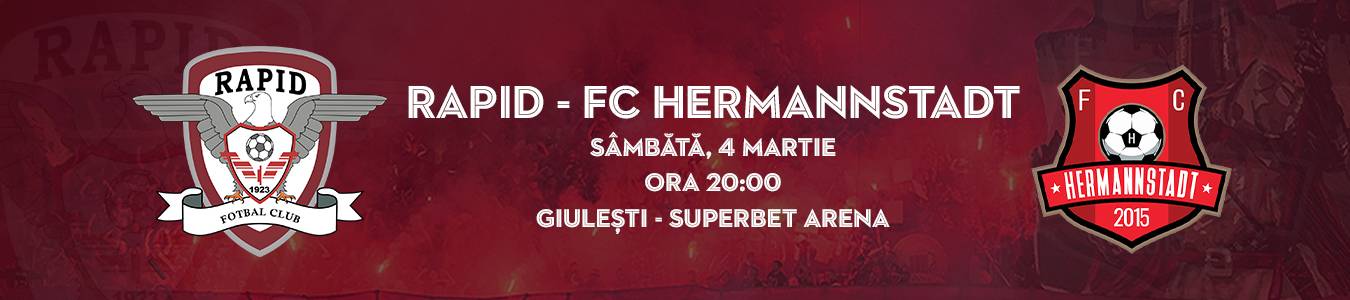 FC Rapid 1923 - AFC HERMANNSTADT