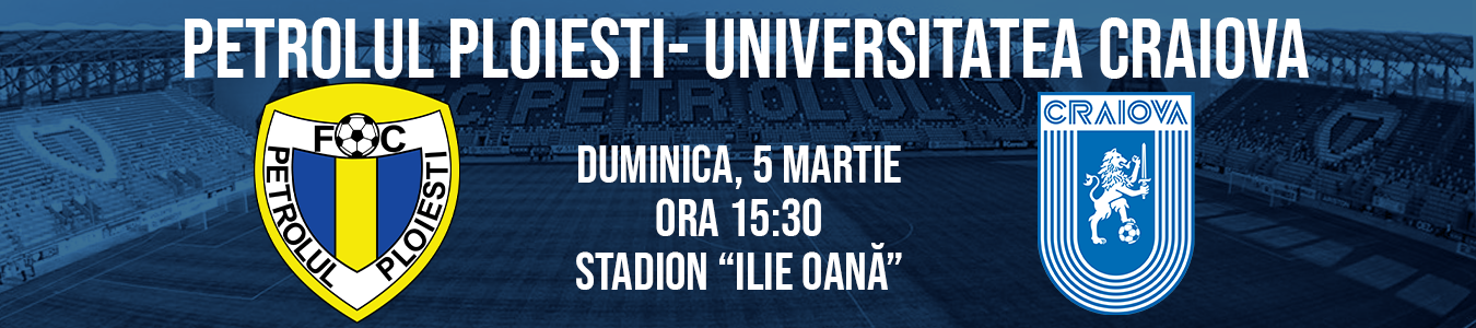FC PETROLUL  - UNIVERSITATEA CRAIOVA