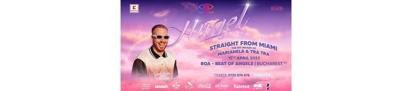 @Hugel - Straight from Miami in a unique show in #Romania